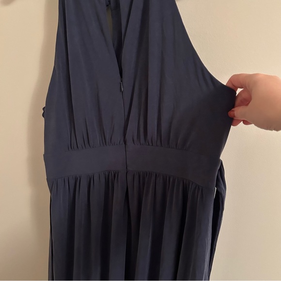 *Anthropologie* Moulinette Soeurs size L women’s blue jumpsuit EUC! GORGEOUS! - Picture 7 of 7
